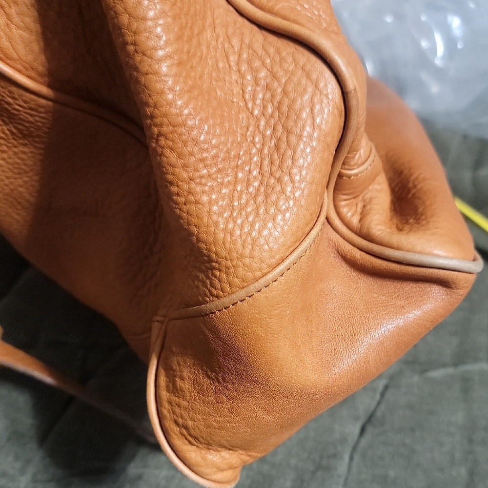 Talbots Brown Leather Bag - Picture 6 of 7